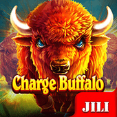 Charge Buffalo game icon with a stampeding buffalo