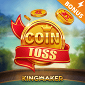 Coin Toss game icon with a spinning coin