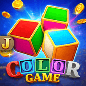 Color Game game icon with coloured cubes