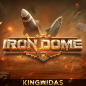 Iron Dome game icon with a shielded dome turret